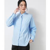 【洗える】フリルネックブラウス | Dessin | 詳細画像6 