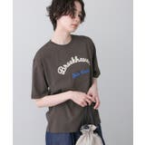 ブラウン(044) | 【洗える】オーガニックコットンロゴTシャツ | Dessin