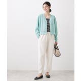 【洗える】コットンブレンドVネックカーディガン | Dessin | 詳細画像11 