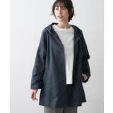 ネイビー(094) | 【洗える】フードトレンチコート | Dessin