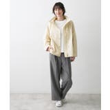 【撥水/2WAY】フーディーブルゾン | Dessin | 詳細画像4 