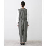 【洗える】セットアップ風ジレオールインワン | Dessin | 詳細画像14 