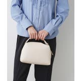 アイボリー(004) | ラウンドフォルム2WAYショルダーバッグ | Dessin