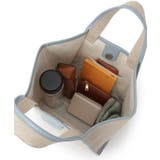 【軽量】コットンリネンパイピングバッグ | Dessin | 詳細画像16 