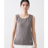 【洗える】リブスクエアタンクトップ | Dessin | 詳細画像17 