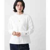 【前後2WAY/洗える】ドロストリブカットソー | Dessin | 詳細画像4 