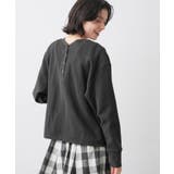 【前後2WAY/洗える】ドロストリブカットソー | Dessin | 詳細画像9 