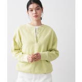 【前後2WAY/洗える】ドロストリブカットソー | Dessin | 詳細画像18 