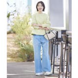 【前後2WAY/洗える】ドロストリブカットソー | Dessin | 詳細画像15 