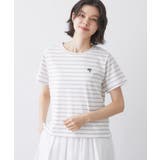 【洗える】半袖ボックスシルエットカットソー | Dessin | 詳細画像5 