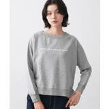 【洗える】ラグラン切り替えミニロゴカットソー | Dessin | 詳細画像5 