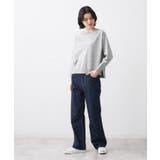 【洗える】ラグラン切り替えミニロゴカットソー | Dessin | 詳細画像7 