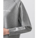 【洗える】ラグラン切り替えミニロゴカットソー | Dessin | 詳細画像17 