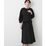 ブラック(019) | 【入卒/セレモニー/単品使い2WAY可能】ニットセットアップ | Dessin