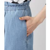 【洗える】綿麻ドロストライトデニムパンツ | Dessin | 詳細画像13 