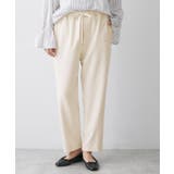 【帯電防止/洗える】ストレッチツイルテーパードパンツ | Dessin | 詳細画像1 