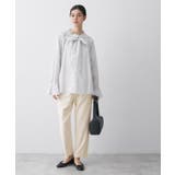 【帯電防止/洗える】ストレッチツイルテーパードパンツ | Dessin | 詳細画像3 