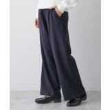 【帯電防止/洗える】ストレッチツイルワイドパンツ | Dessin | 詳細画像10 