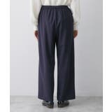 【帯電防止/洗える】ストレッチツイルワイドパンツ | Dessin | 詳細画像15 