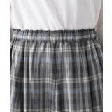 【ウエストゴム/洗える】映えチェック柄スカート | Dessin | 詳細画像19 