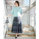 【ウエストゴム/洗える】映えチェック柄スカート | Dessin | 詳細画像10 
