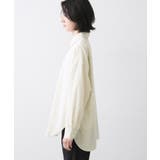 【洗える】バックボタンオーバーシャツ | Dessin | 詳細画像14 