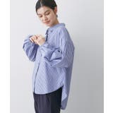 【洗える】バルーンスリーブバンドカラーシャツ | Dessin | 詳細画像10 