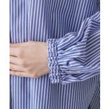 【洗える】バルーンスリーブバンドカラーシャツ | Dessin | 詳細画像19 