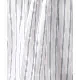 【洗える】フリルボウタイストライプブラウス | Dessin | 詳細画像4 