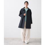 【花粉ガード/撥水加工/洗える】ステンカラースプリングコート | Dessin | 詳細画像7 