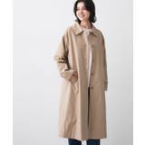 キャメルブラウン(041) | シャンブレースプリングコート | Dessin