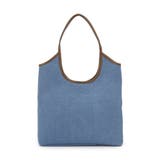 【軽量】ロゴプリントデニム×帆布トートバッグ | Dessin | 詳細画像8 