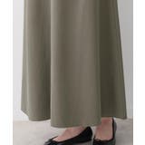 【ウエストゴム/洗える】フィブリルソフトAラインスカート | Dessin | 詳細画像13 