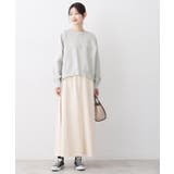 【洗える】スウェットライクニット | Dessin | 詳細画像3 