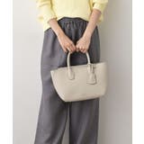 ライトグレー(011) | シュリンク合皮2WAYトートバッグ | Dessin