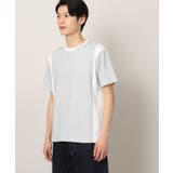 サイドパネル切替Tシャツ | Dessin | 詳細画像10