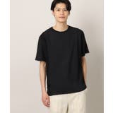 ブラック(219) | サイドパネル切替Tシャツ | Dessin