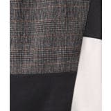 ツイード切替ブロックTシャツ | Dessin | 詳細画像4