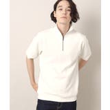 ハーフジップカットソー | Dessin | 詳細画像1