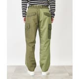 バイカラーカーゴパンツ | Dessin | 詳細画像11