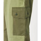 バイカラーカーゴパンツ | Dessin | 詳細画像15