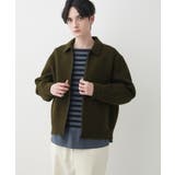 カーキ(027) | メルトンコート | Dessin