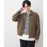 ブラウン(043) | メルトンコート | Dessin