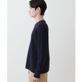 【洗える】コットンカシミヤワッフルプルオーバー | Dessin | 詳細画像14