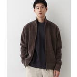 【洗える】モールジップカーディガン | Dessin | 詳細画像5