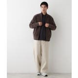 【洗える】モールジップカーディガン | Dessin | 詳細画像7