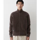 【洗える】モールジップカーディガン | Dessin | 詳細画像9