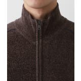 【洗える】モールジップカーディガン | Dessin | 詳細画像12