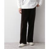 ブラウン(044) | 【洗える】コーデュロイパンツ | Dessin