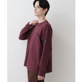 ボルドー(064) | 【洗える】ヘビー天竺ロンT | Dessin